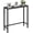 Dark Slate Grey, variant on Narrow Console Table, 29.5" Small Entryway Table, Thin Hallway Tables, Slim Sofa Side Tables for Hallway, Living Room, Bedroom, Foyer, Marbleized White