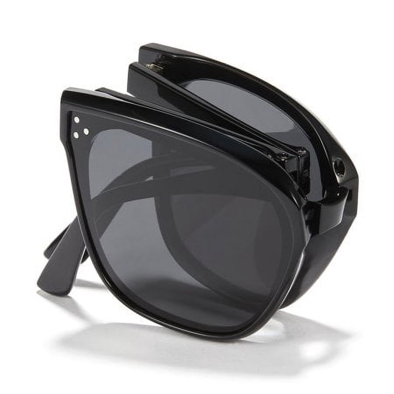Unisex UV400 protection folding sunglasses Amazon.com: Foldies Newman Folding Sunglasses Polarized  main image 3