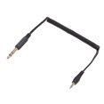 thumbnail image 3 of Spiral Cable,6.35mm to 3.5mm Coiled Coiled Cable Sound Adapter Cable Enhanced Features, 3 of 14