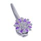 thumbnail image 1 of Cortina magnética de cristal Tiebacks Cortinas Hebil Clip Holdback Púrpura Sunnimix Cortina de amarre, 1 of 7