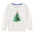 thumbnail image 4 of Posijego Vêtements de Noël pour Enfants Garçons Filles Chandail à Manches Longues Col Rond Chandail en Coton, 4 of 4