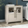 thumbnail image 4 of Evelyn&Zoe Holbrook Rectangular Accent Cabinet, Alder White, 4 of 9