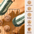 thumbnail image 2 of Guantes de cocina Folkulture Mini resistentes al calor, 100% algodón, juego de 2, 2 of 9