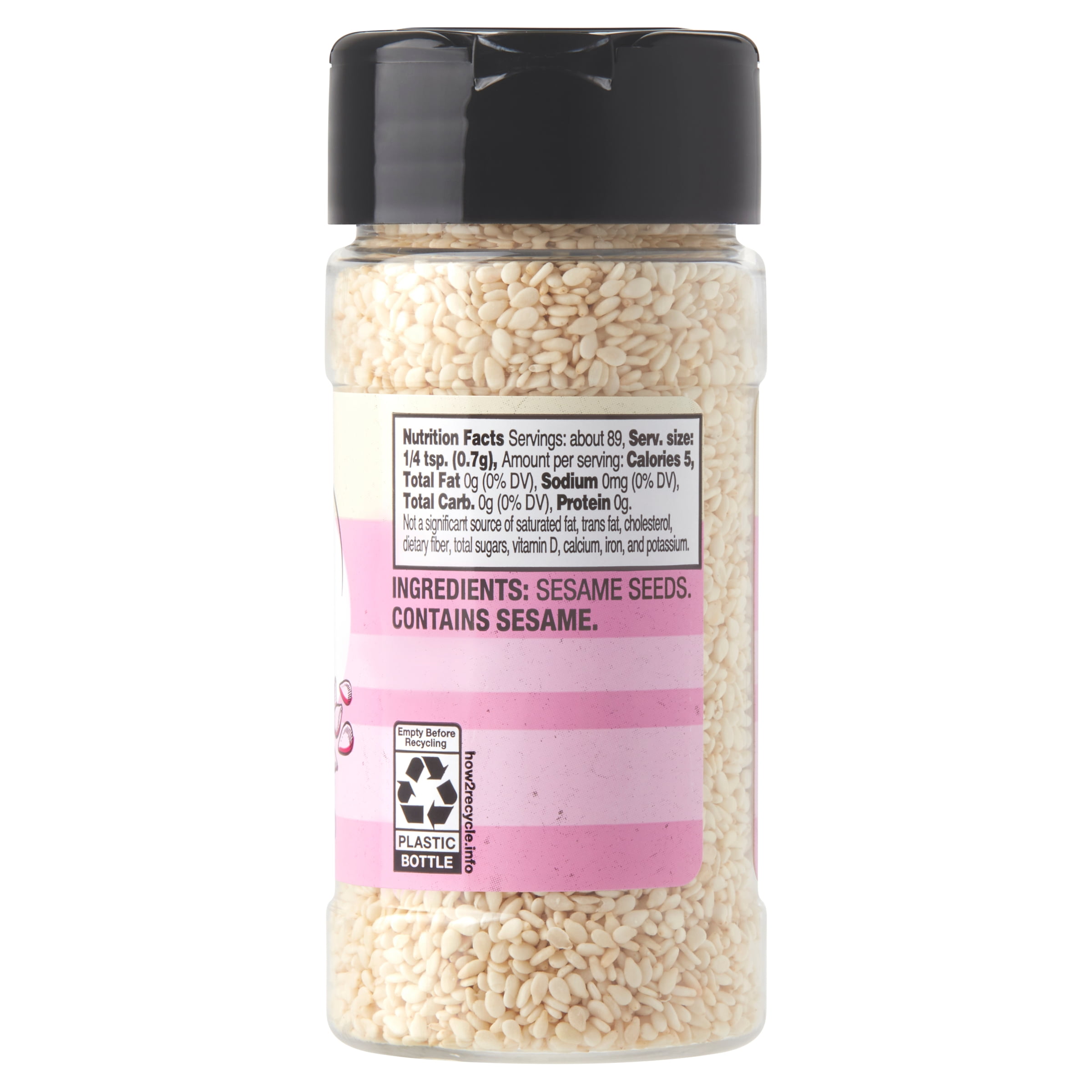 (3 pack) Great Value Sesame Seeds, 2.2 oz