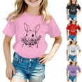 thumbnail image 4 of Easter Bunny Shirt Happy Easter Bunny Funny Rabbit Graphic Tshirts Easter Outfit Kids Cute Shirt Size 2-3 Years, 4 of 4