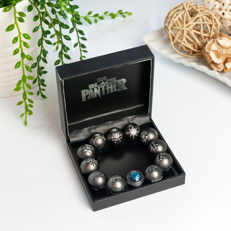 Marvel's Black Panther Hero Kimoyo Bead Bracelet, Blue - Walmart.com