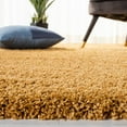 thumbnail image 4 of SAFAVIEH Florida Tamzen Abstract Shag Runner Rug, Cream/Blue, 2'3" x 15', 4 of 8