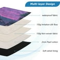 thumbnail image 3 of FORMRS 15"-15.6" Laptop Sleeve Protective Case Soft Carrying Quilted Computer Bag Cover, Purple Street, 3 of 7