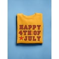 thumbnail image 3 of Happy July 4Th! Sweatshirt Women -Image by Shutterstock, Female XX-Large, 3 of 4
