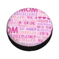 thumbnail image 3 of Gaeub Best Mom ever 14-17in Tire Cover, Spare Tire Cover, for Camper Caravan, Trailer, Car, Truck, SUV, Jeep - 14 inch, 3 of 9