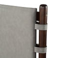 thumbnail image 4 of Christopher Knight Home King Size Bed Frame with Headboard, Platform Bed with Solid Wood Frame, Walnut+Light Grey, 4 of 8
