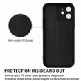 thumbnail image 7 of Dteck Case for iPhone 11 6.1 inch, Shockproof Slim Lightweight PU Leather Back Protective Case Support Wireless Charging, Black, 7 of 7