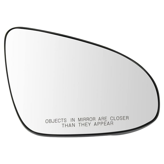 TRQ Side View Door Heated Mirror Glass Passenger Side RH for Toyota Camry MGA08966