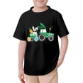 thumbnail image 4 of NAFUU Kids Toddler Boys Girls T-Shirts Easter Cartoon Rabbits Prints O-Neck Short Sleeve Tees For Children Youth Stylish Top Cute Tops For Boys Sizes 2-3 Years, 4 of 4