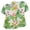 01-Green, variant on Scrub Tops for Women Short Sleeve Vneck Stretch Holiday Scrub Shirt Cute Floral Print Nursing Workwear with 2 Pockets Gold XXXL