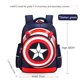 thumbnail image 1 of Mochilas de Capitán América de Disney para niñas y niños, mochilas escolares en 3d para libros, mochilas escolares para niños, bolso de hombro desmontable para estudiantes, regalo hola suerte unisex, 1 of 2