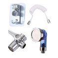 thumbnail image 2 of Grifo de fregadero, accesorio de rociador de , extensión de grifo, rociador de fregadero de mano para lavabo, cocina, baño Mini BLESIY Pulverizador de manguera de ducha, 2 of 8