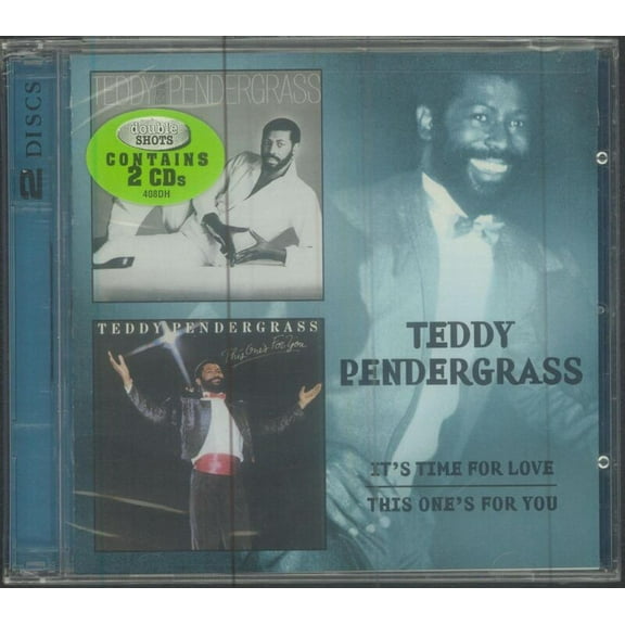 Teddy Pendergrass ‎- It's Time for Love / This One's for You - Audio CD