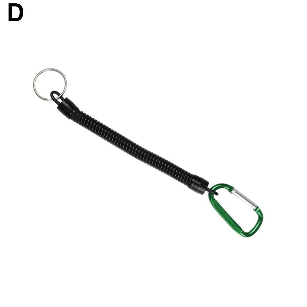 Retractable Rope Fishing Camping Tools Secure Pliers Lanyard Coiled Good Quality 