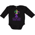 thumbnail image 3 of Inktastic 1st Mardi Gras Jester Hat Childs Party Boys or Girls Long Sleeve Baby Bodysuit, 3 of 5