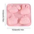thumbnail image 3 of Mrzvby Easter Home Decorations and Easter Basket Stuffers,Baking Tools Chocolate Molds Easter Bunny Baking Molds Kitchen Tools, 3 of 6