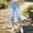 Light Blue, variant on BUIGTTKLOP Capri Jeans for Women High Waisted Cropped Denim Pants Crisscross Raw Hem Summer Capri Pants with Pockets
