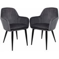 thumbnail image 1 of Sillon Tapizado Terciopelo Rack & Pack Eames Gris Terciopelo Sala Habitación, 1 of 5