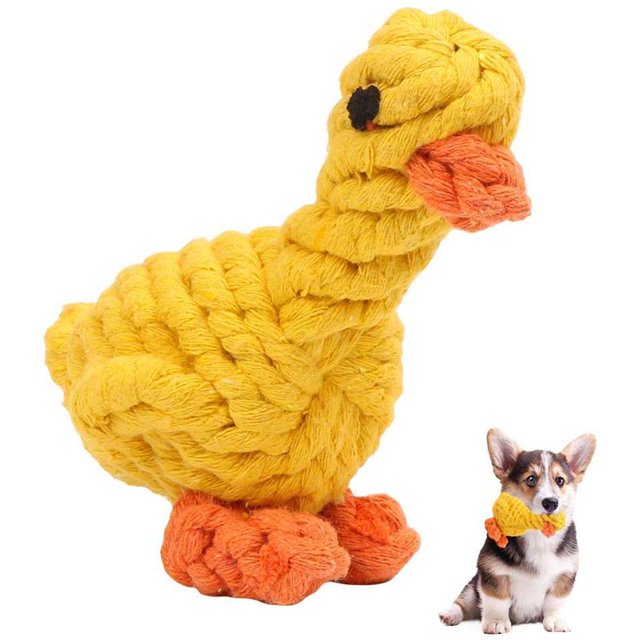 Juguete de limpieza dental para perros, juguete para masticar para mascotas, juguete para masticar para mascotas, juguete para perros de cachorro de algodón, materiales ecológicos
