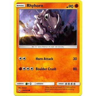 Pokemon Unbroken Bonds Rhyhorn #92 - Walmart.com Pokemon Unbroken Bonds Rhyhorn #92 - Walmart.com