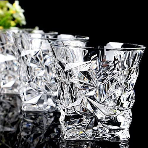 Diamond Drink Glasses (Set of 4)