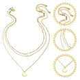 thumbnail image 3 of Shisuyan Jewelry for Teens Golden Alloy 1Pcs with Layered Design, 3 of 8
