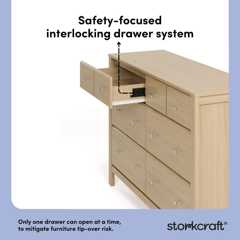 2箱目/全3箱 クレガーレ (tean) 140枚セット プラ YB色 Storkcraft Horizon 6 Drawer Nursery Double Dresser, Driftwood
