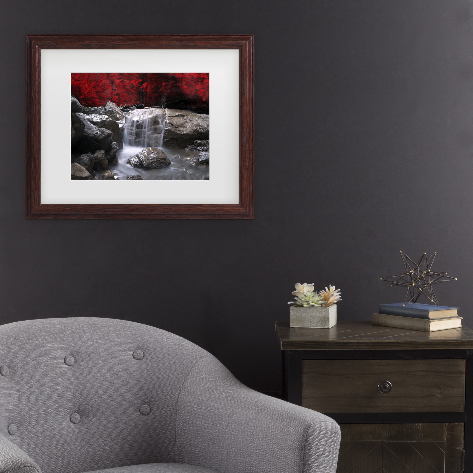 Trademark Fine Art 'Red Vison' Canvas Art by Philippe Sainte-Laudy