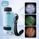 thumbnail image 2 of Microscopio de bolsillo portátil 60x-120x con luz LED y cordón de aprendizaje interactivo B azul, 2 of 7