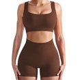 thumbnail image 1 of Conjunto de Entrenamiento para Mujer color Marrón M Beautygaze Beautygaze, 1 of 2