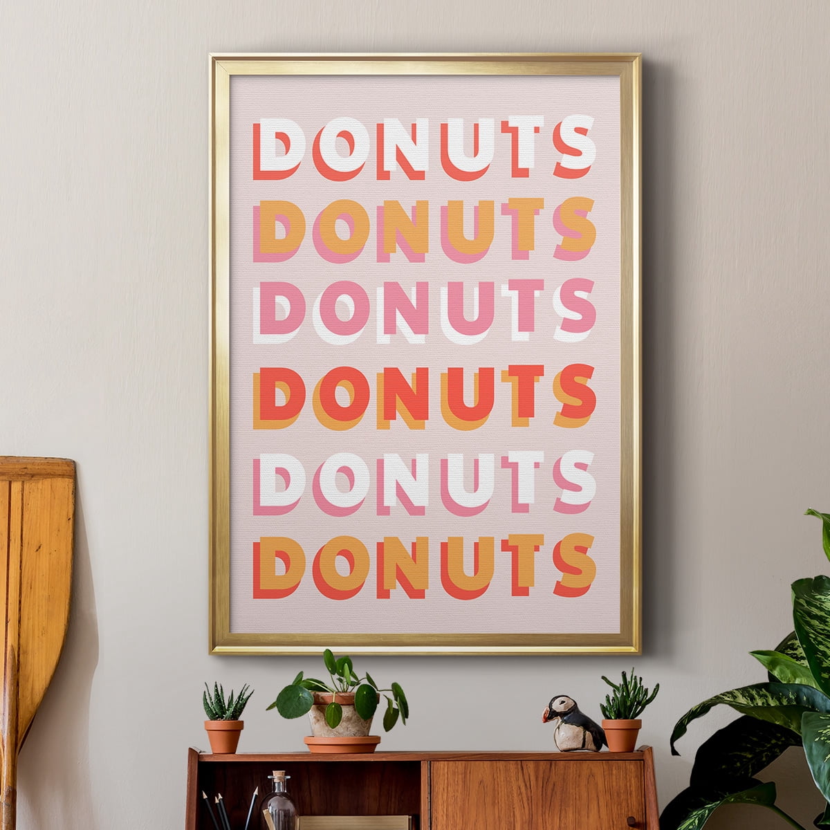 Donuts Premium Classic Framed Print - Ready to Hang