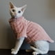 thumbnail image 4 of Suéter de gato Sphynx, camisa suave de dos patas para bebé, suéter de invierno cálido de color sólido de Cornualles, ropa para gatitos y mascotas, 4 of 4
