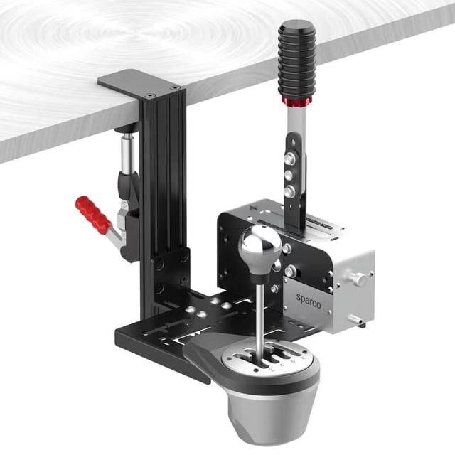 Soporte de escritorio para Racing Sim Shifter & Handbrake Logitech G