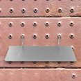 thumbnail image 4 of MRLESS Pegboard Shelves Wall Organizer: 2pcs Peg Board Shelf Brackets & Accessories, 4 of 7