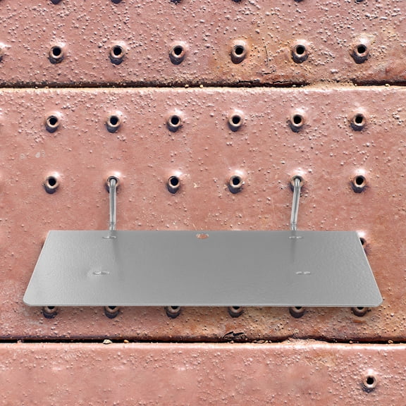 Supvox 2-Pack Iron Pegboard Shelves for Workbench Tool Storage and Organization