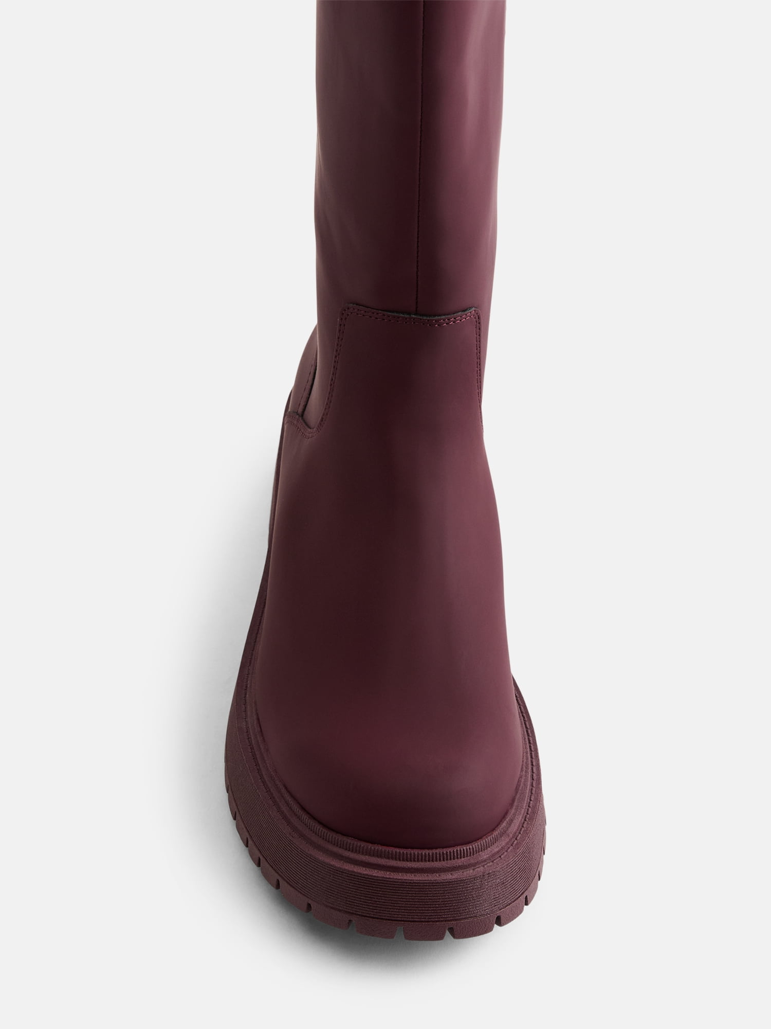 No Boundaries Women’s Buckled Chunky Heel Sun Boots