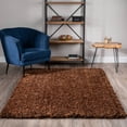 thumbnail image 6 of Addison Alpha Lavish Variegated Brown Shag Area Rug, 6 of 6