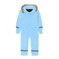 thumbnail image 4 of ATOGUTA Boys Snowboard Jumpsuits Snowsuits Ski Suits Jackets Winter Jumpsuits Size 1T-15, Sky Blue, 4 of 5