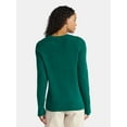 thumbnail image 4 of Time and Tru Women's and Women's Plus Holiday Talking Sweater with Long Sleeves, Midweight, Sizes XS-4X, 4 of 6
