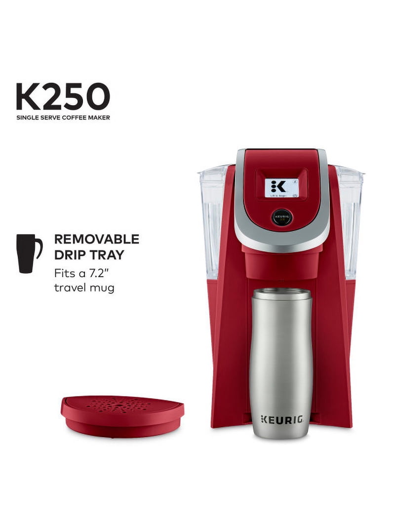 Keurig K250 Single Serve Imperial Red K-Cup Pod Coffee Maker