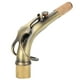 thumbnail image 1 of Culo de Saxofon de Latón, tubo curvo para saxofón alto, accesorios para instrumentos musicales, entonación de tono resonante dorado de 2,45 cm, tamamo Pequeño, 1 of 7