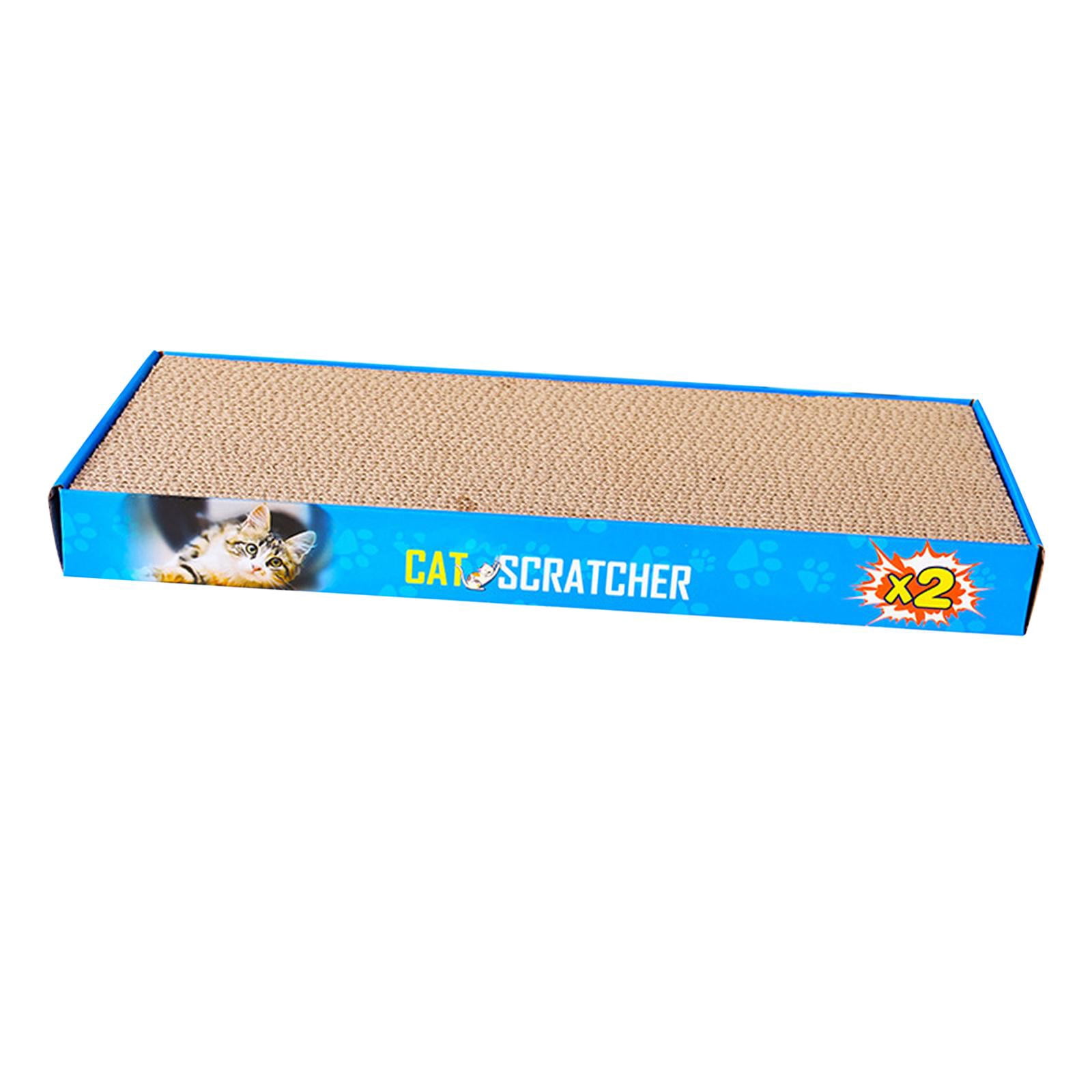 Bvdfgk Cat Scratching Pad Cat Scratch Box Large 2 in 1 for Indoor Cats Corrugated Paper