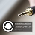 thumbnail image 4 of Shisuyan guitar audio cable Guitar Cable Black Balanced Line Connection 1Set, 4 of 9