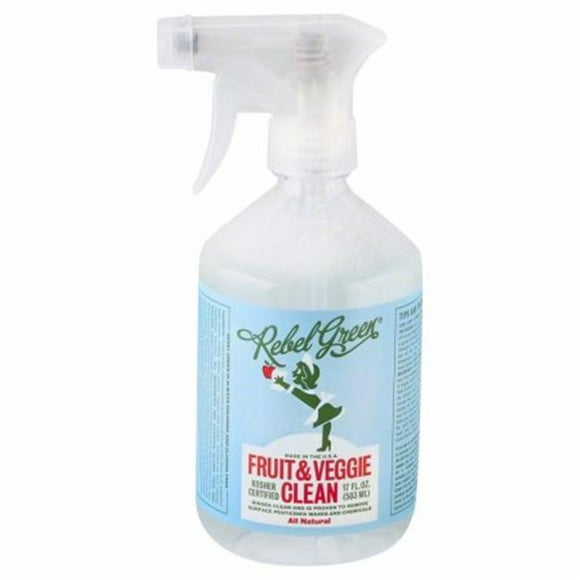 REBEL GREEN 254538 Cleaner Refill Frt&Veggie, 34 oz.