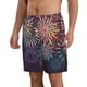 thumbnail image 2 of Fotbe Fireworks2 Trajes de Baño Estampados para Hombre, Shorts de Verano de Secado Rápido, Ropa de Playa, Bañadores-XX-Large, 2 of 6